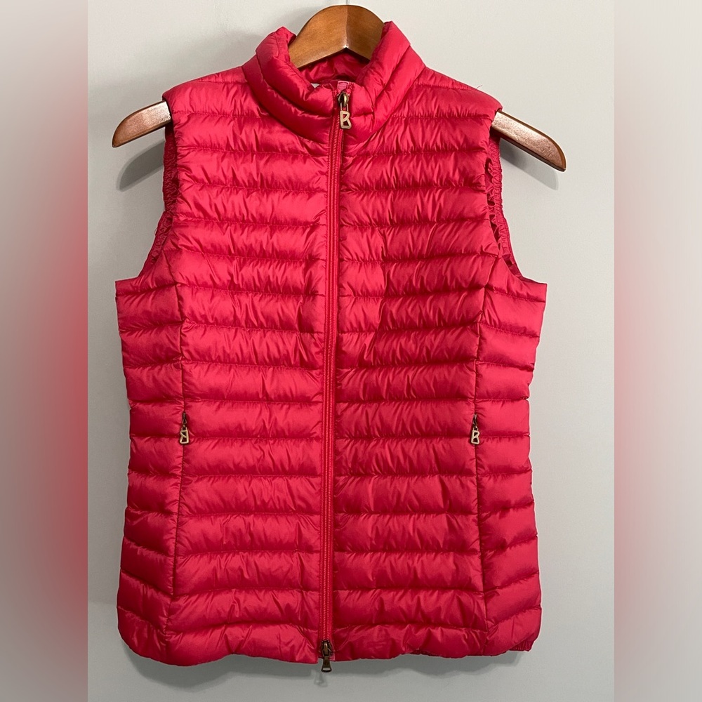 Bogner XS coral puffer vest